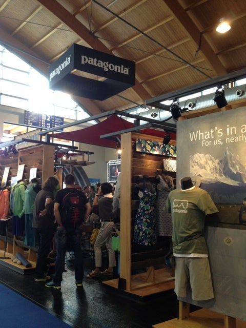 OUTDOOR SHOW の Patagonia ブース